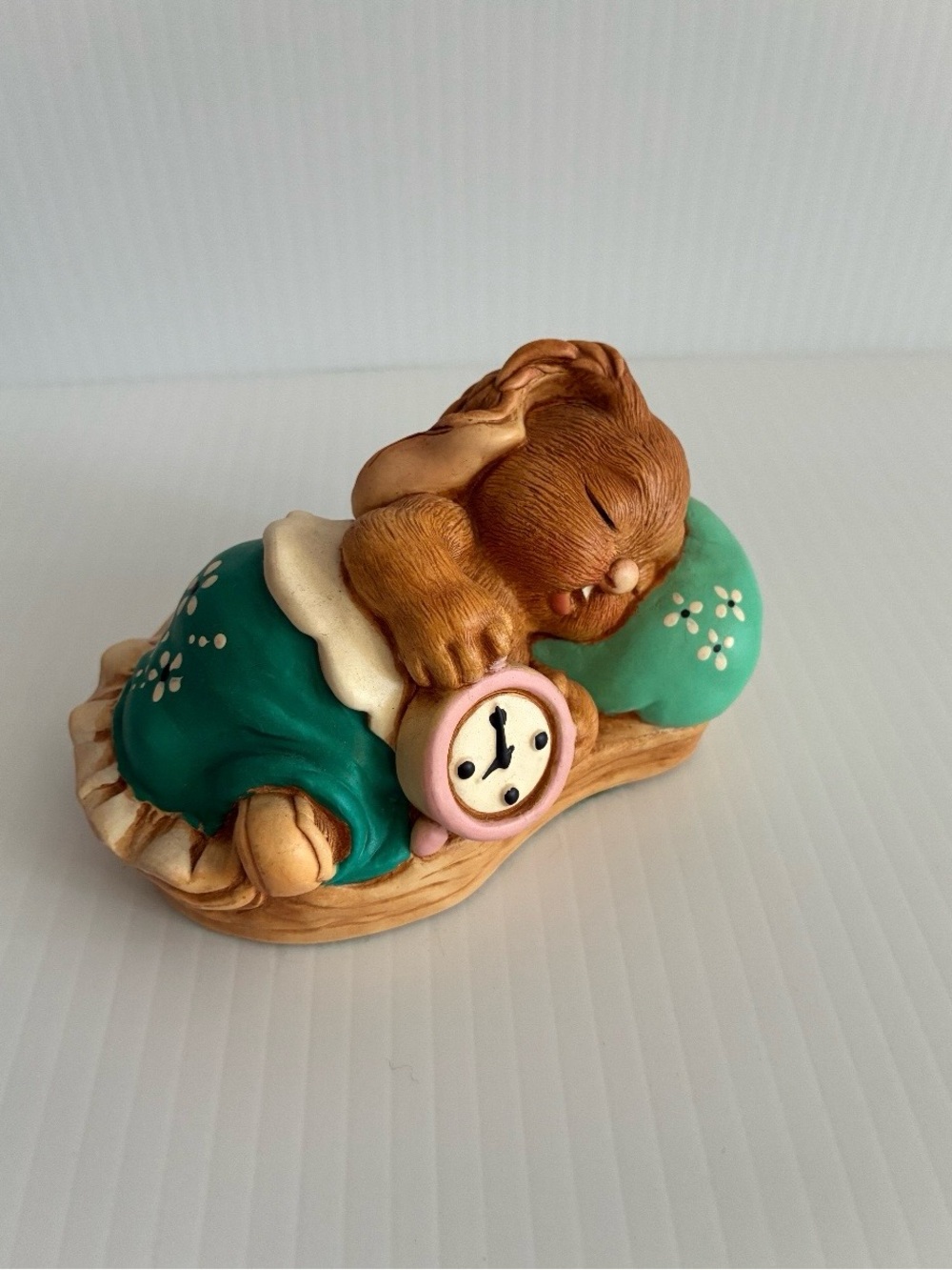 Vintage PENDELFIN Rabbit Forty Winks Hand Painted Made in England Collectible